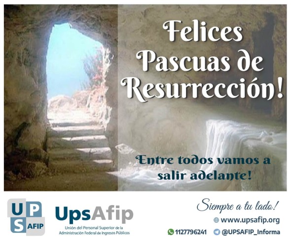 ¡ Felices Pascuas de Resurrección !