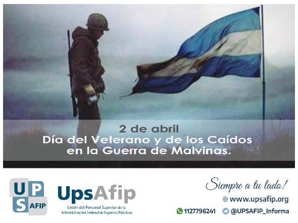 Día del Veterano y de los Caídos en la Guerra de Malvinas, por siempre argentinas!