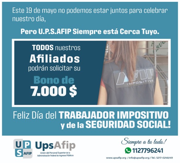 Todos los afiliados podrán solicitar su bono de 7.000 $