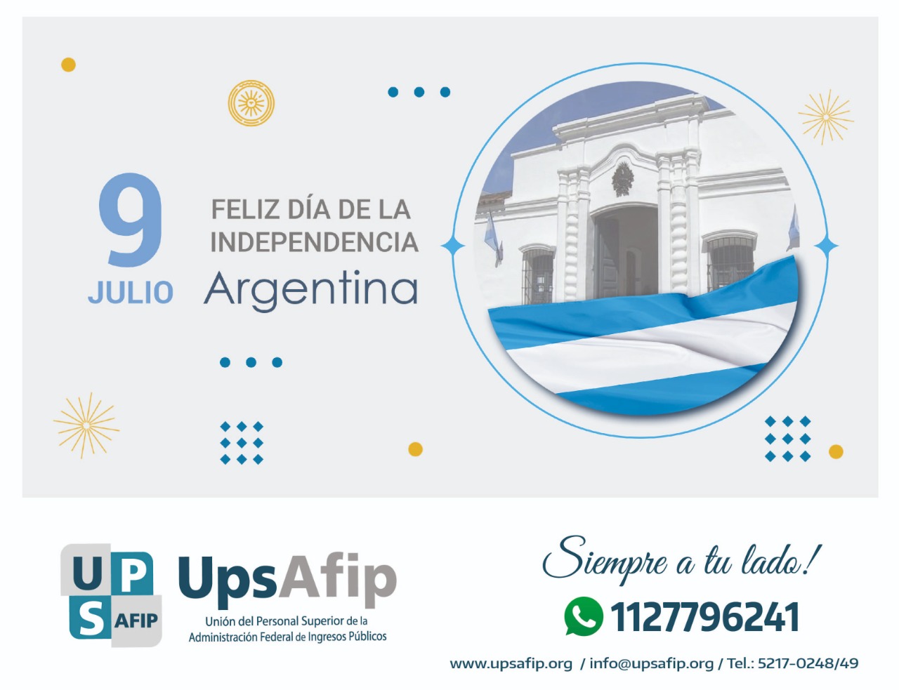 9 de Julio: Feliz Día de la Independencia Argentina