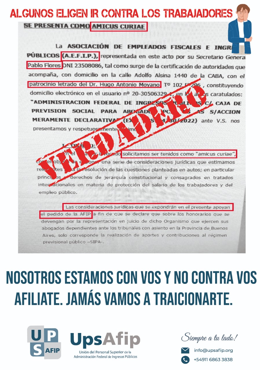 ¡VERDADERO! Algunos eligen ir contra los trabajadores