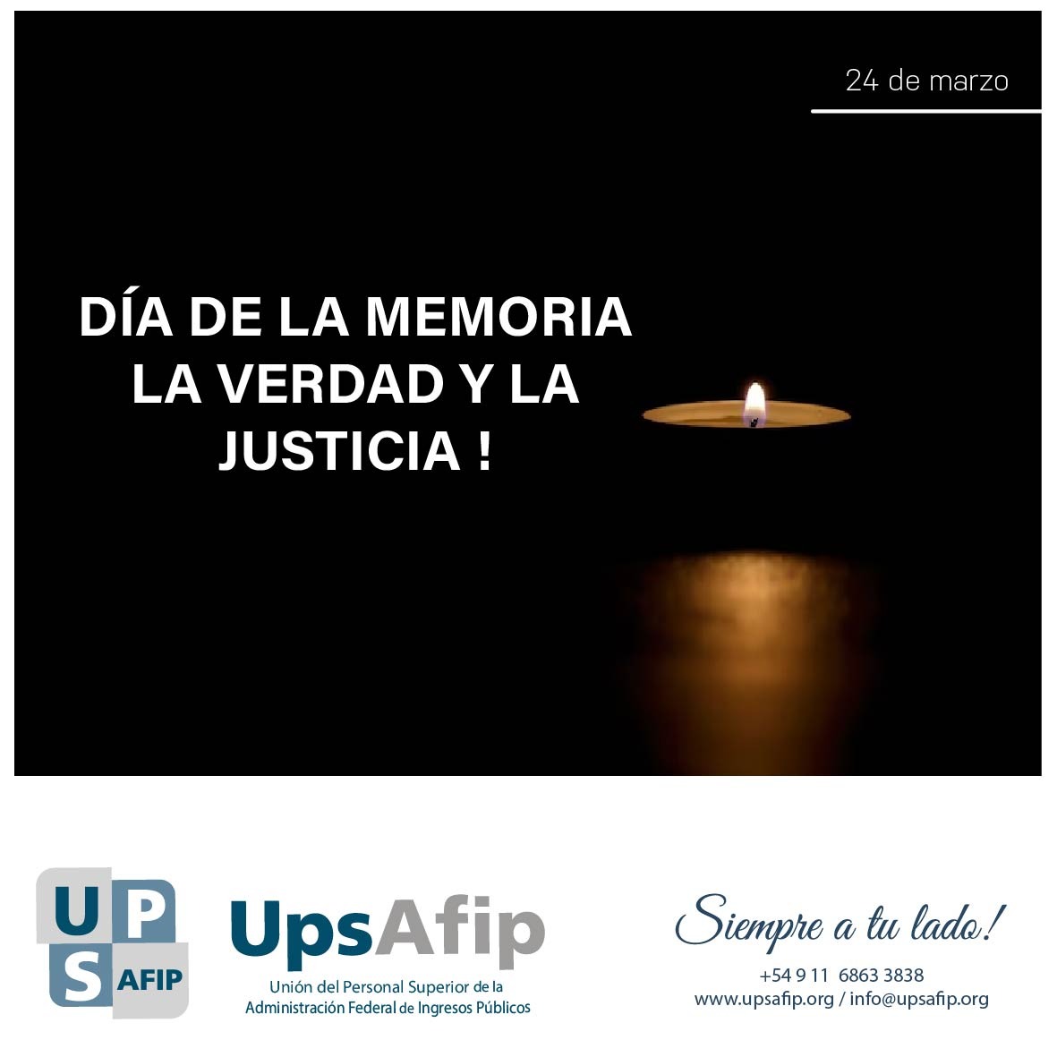 Día de la memoria, la verdad y la justicia