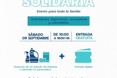 Sábado 9 de setiembre: Evento: Cierre de la campaña solidaria en CABNA