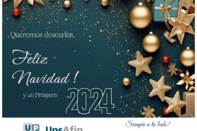 UpsAFIP quiere desearte !Feliz Navidad y un próspero 2024!