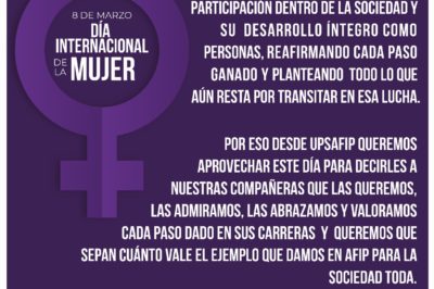 8 de Marzo: Día Internacional de la Mujer