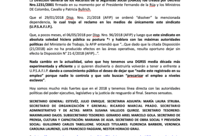 Disolvieron un ente de AFIP contra el trabajo en negro