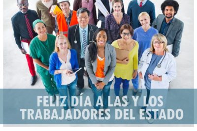 27 de Junio: Feliz día a las y los Trabajadores del Estado