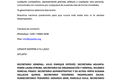 No te dejes PRESIONAR